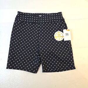 Size 4 Tail White Label Shorts. Black w Flag Print. Pull On. New
